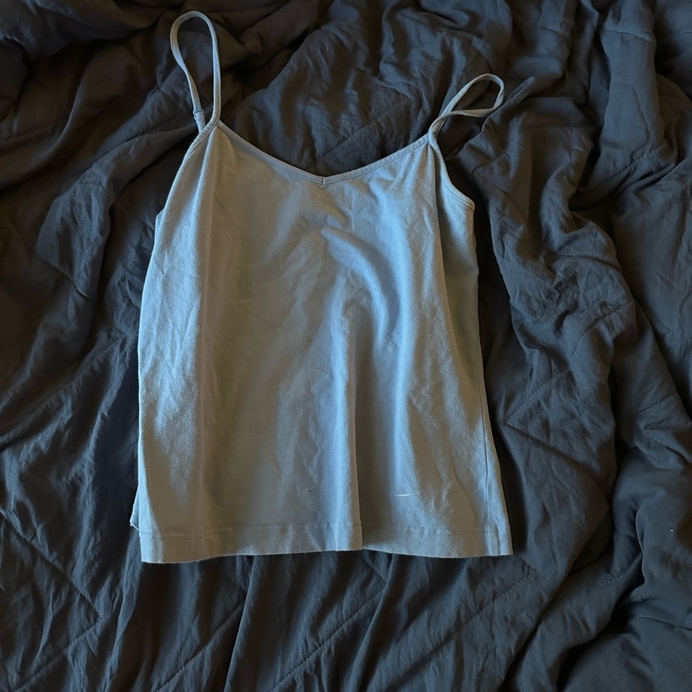 Light Blue Spaghetti Strap Top